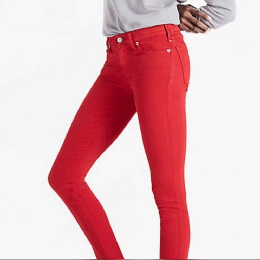 Abercrombie & Fitch | Super Skinny Jeans | Red | Women’s | 4R